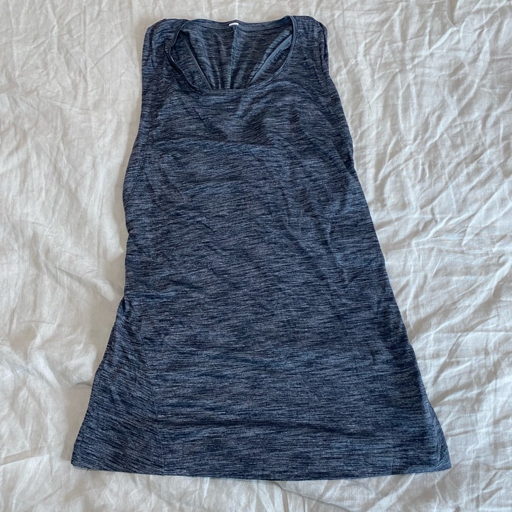 Lululemon Athletica Blue Tank Top
